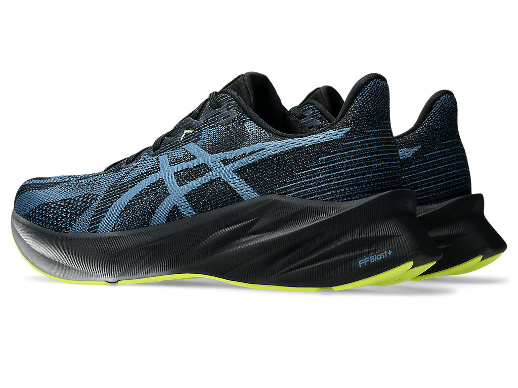 Asics Men`s DYNABLAST 5 Running Shoes in Black/Winter Sea