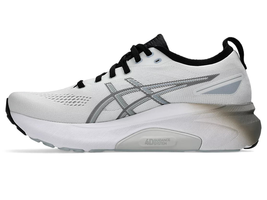 Asics Men's GEL-KAYANO 31 Running Shoes in White/Piedmont Grey