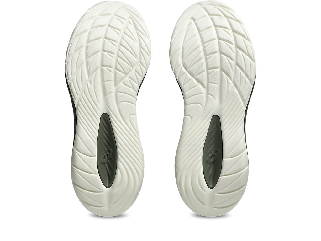 Asics Men's GEL-CUMULUS 27 GTX Running Shoes in Brown Stone/Whisper Green