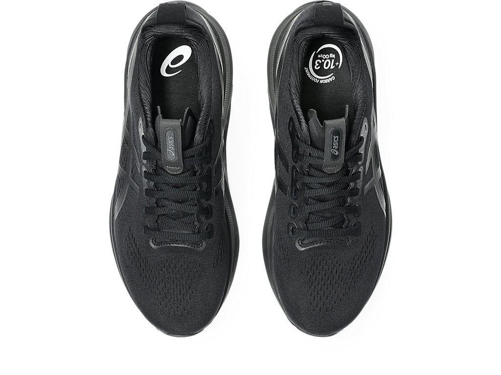 Asics Men's GEL-KAYANO 32 Wide (2E) Running Shoes in Black/Graphite Grey