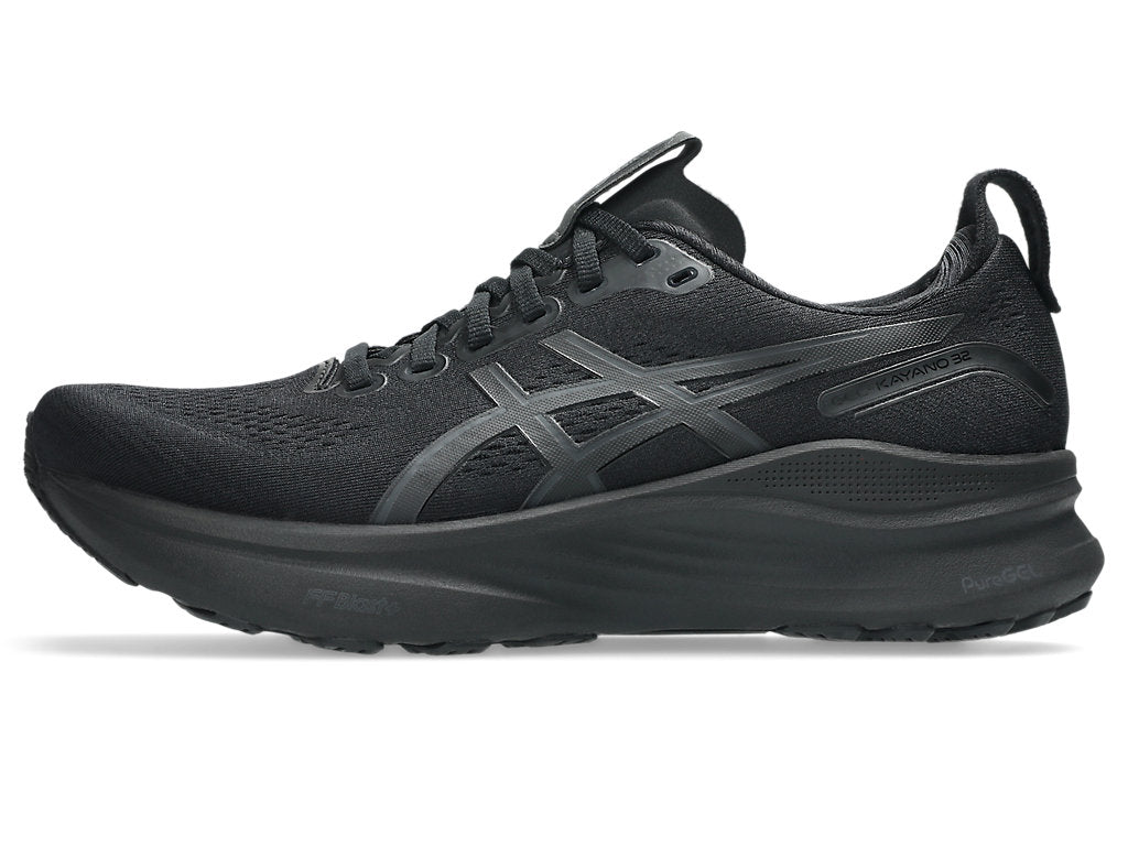 Asics Men's GEL-KAYANO 32 Running Shoes in Black/Graphite Grey