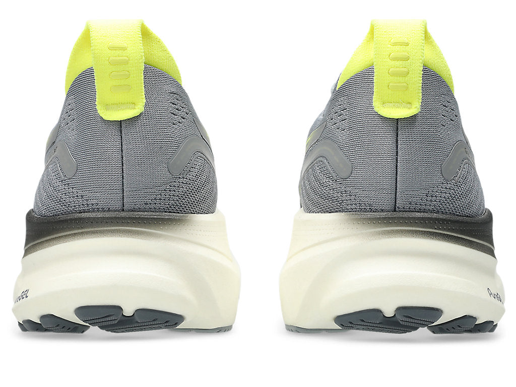 Asics Men's GEL-KAYANO 32 Running Shoes in Gravel/Citron