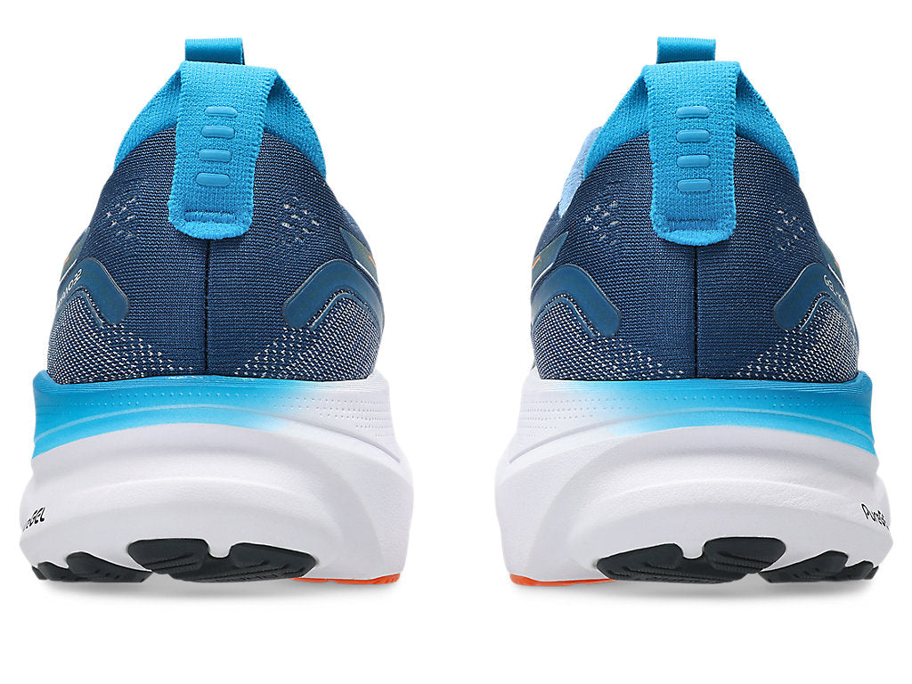 Asics Men's GEL-KAYANO 32 Running Shoes in Twilight Blue/Anzu