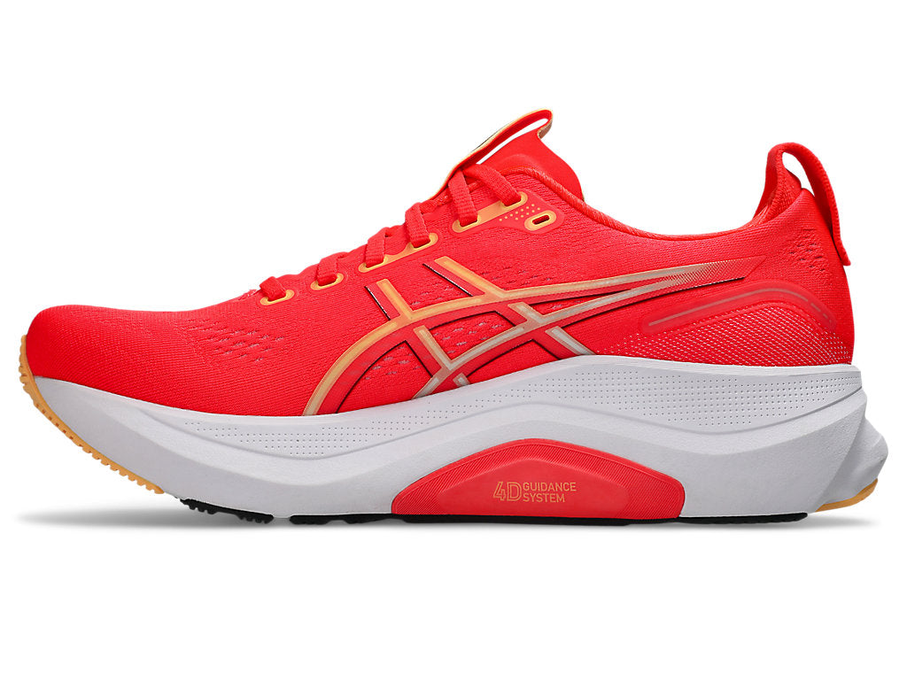 Asics Men's GEL-KAYANO 32 Running Shoes in Flash Red/Beet Juice