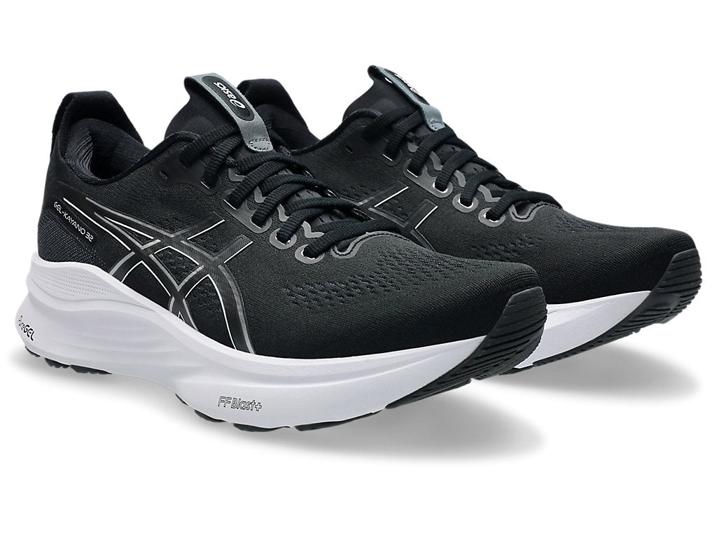 Asics Men's GEL-KAYANO 32 Extra Wide (4E) Running Shoes in Black/White