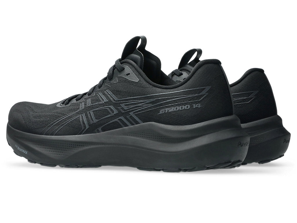 Asics Men's GT-2000 14 Running Shoes in Black/Graphite Grey