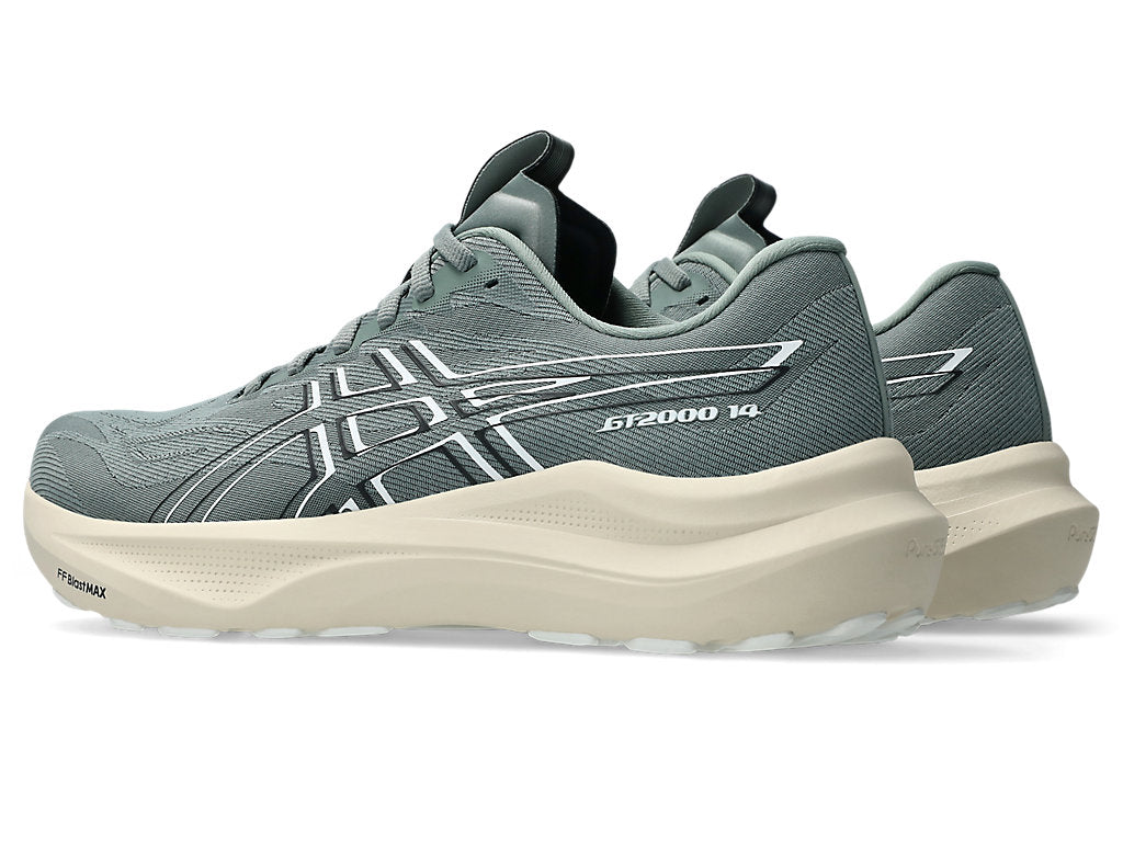 Asics Men's GT-2000 14 Running Shoes in Monument/White