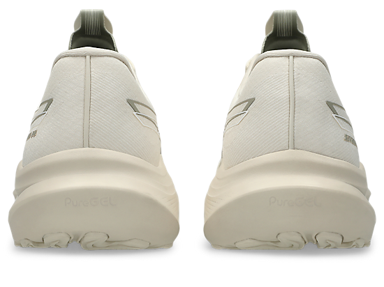 Asics Men's GT-2000 14 Running Shoes in Oatmeal/White