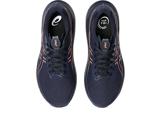 Asics Men's GT-2000 14 Running Shoes in Midnight/Vivid Coral