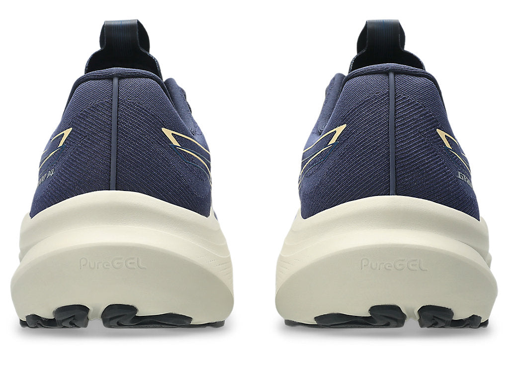 Asics Men's GT-2000 14 Running Shoes in Midnight/Light Orange