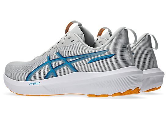 Asics Men's GT-1000 14 Running Shoes in Cloud Grey/Twilight Blue