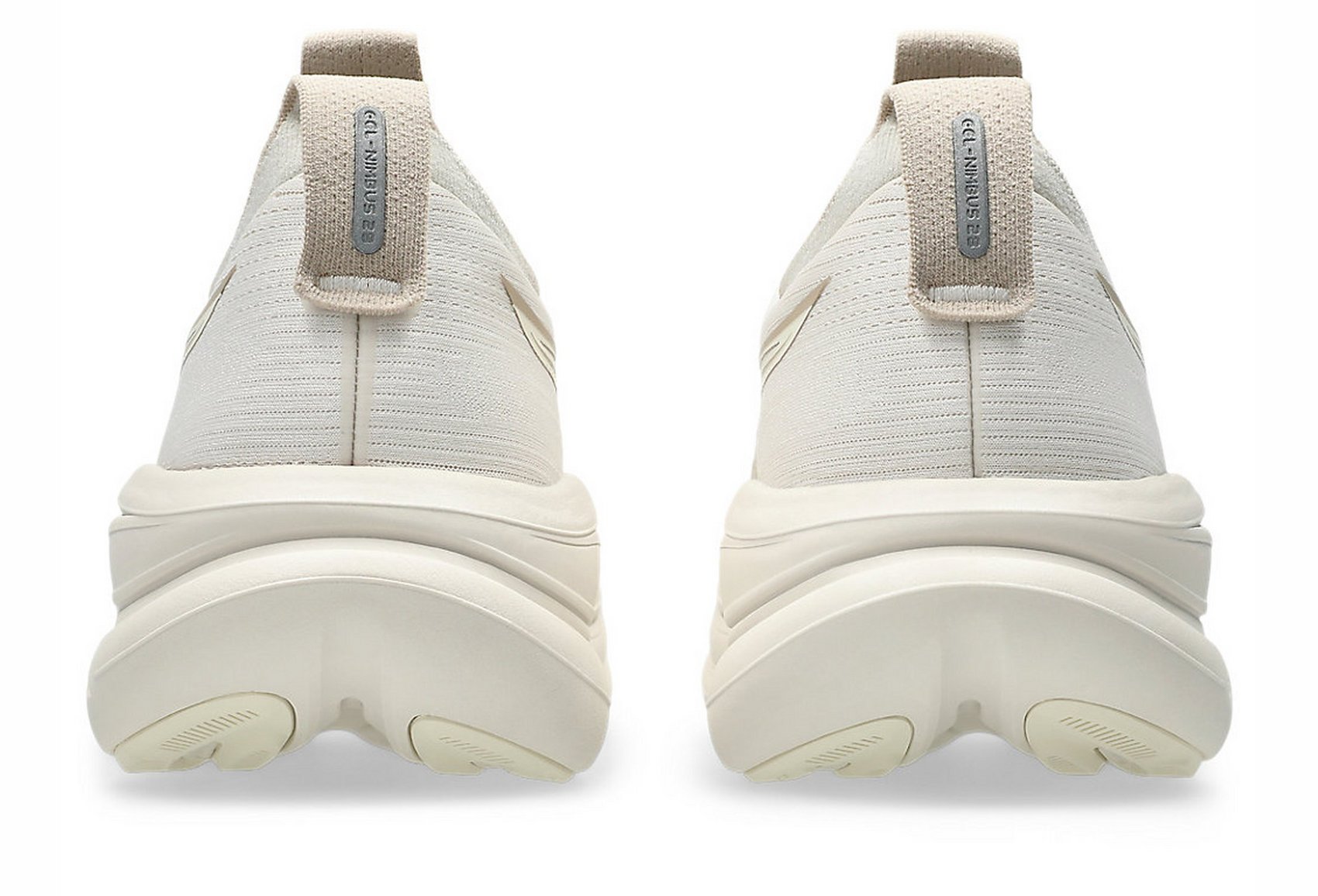 Asics Men's GEL-NIMBUS 28 Running Shoes in Soft Oat/Cream