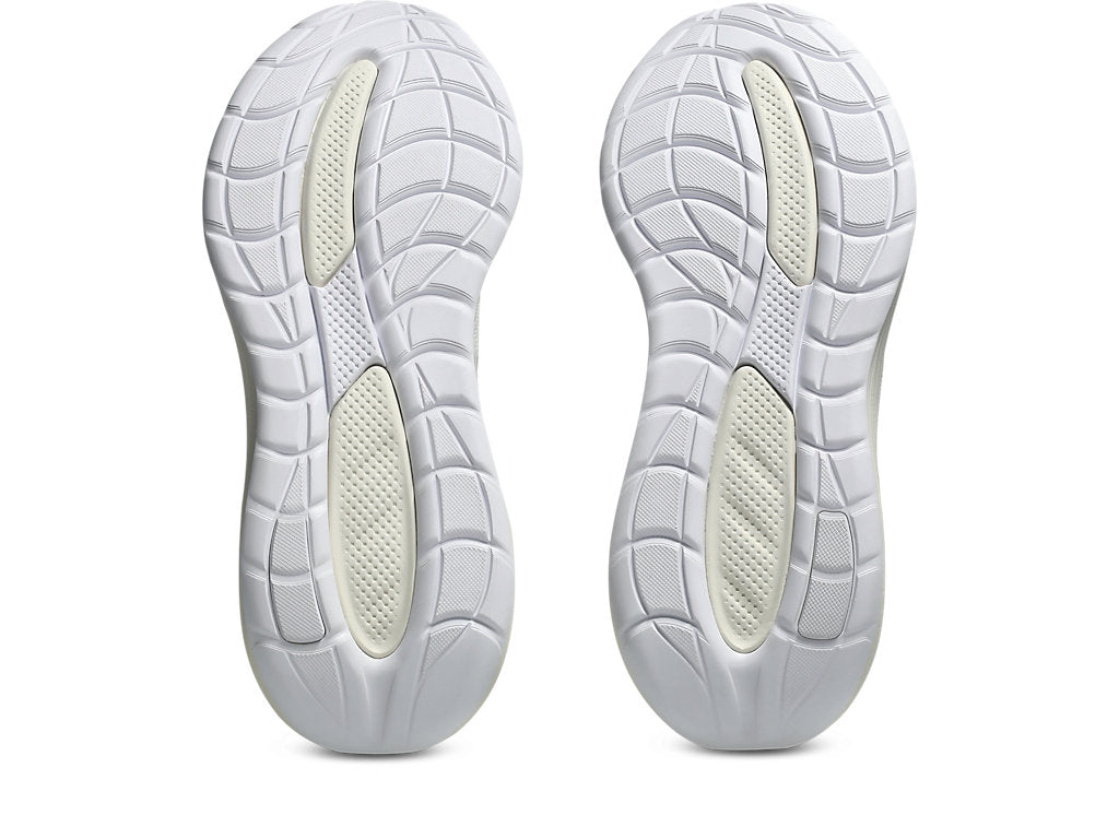 Asics Men's GEL-CUMULUS 28 Running Shoes in Cream/Glacier Grey
