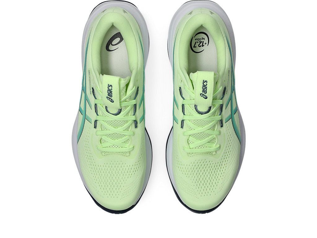 Asics Men's GEL-CUMULUS 28 Running Shoes in Illuminate Yellow/Energy Aqua
