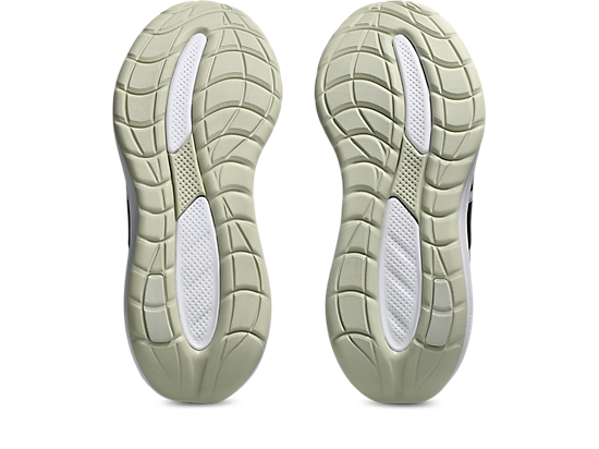 Asics Men's GEL-CUMULUS 28 Extra wide (4E) Running Shoes in Black/White