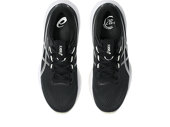 Asics Men's GEL-CUMULUS 28 Extra wide (4E) Running Shoes in Black/White