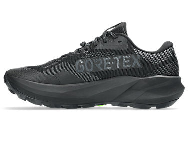 Asics Men's TRABUCO 14 GTX Running Shoes in Black/Graphite Grey