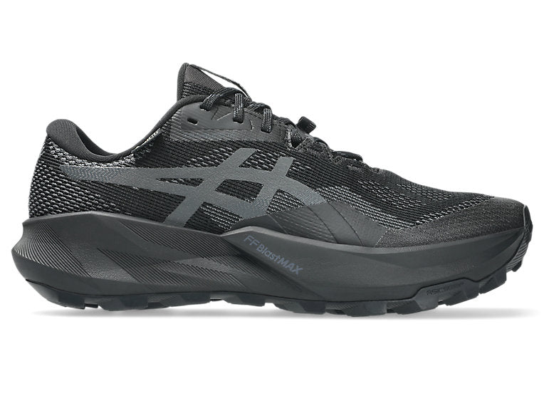 Asics Men's TRABUCO 14 GTX Running Shoes in Black/Graphite Grey
