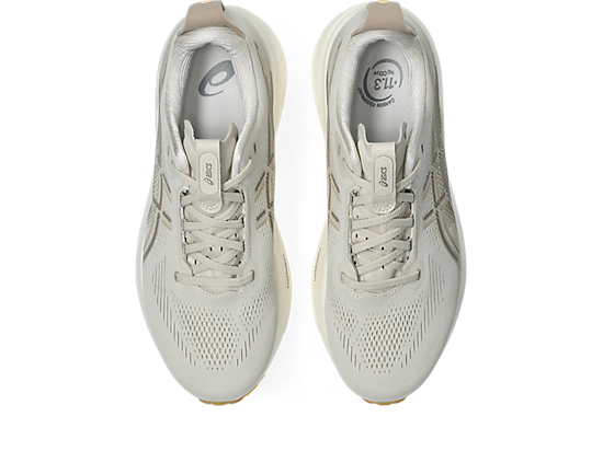 Asics Men's GEL-KAYANO 33 Running Shoes in Oatmeal/Cream