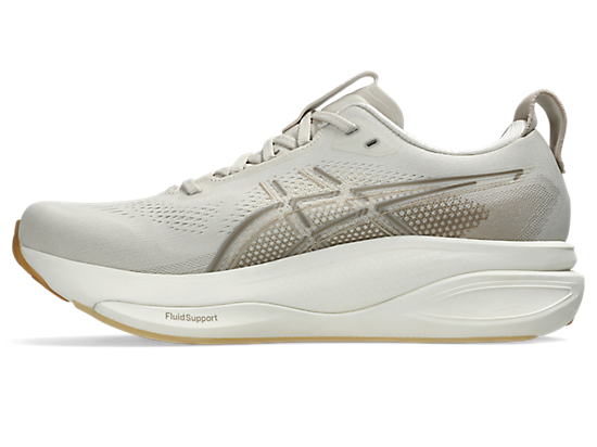 Asics Men's GEL-KAYANO 33 Running Shoes in Oatmeal/Cream