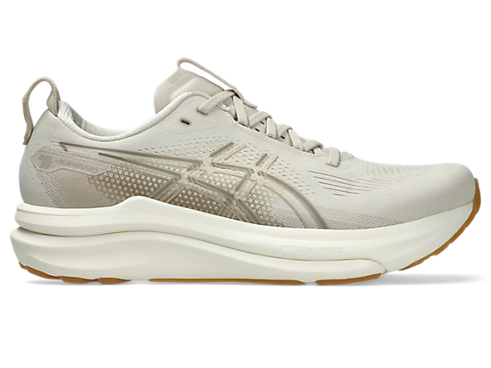 Asics Men's GEL-KAYANO 33 Running Shoes in Oatmeal/Cream