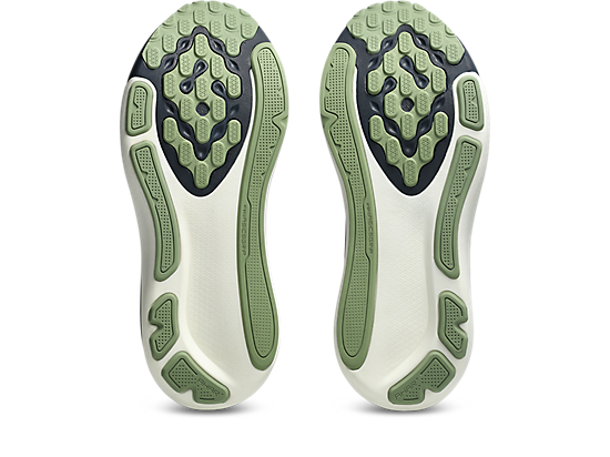 Asics Men's GEL-KAYANO 33 Running Shoes in Midnight/Khaki Green