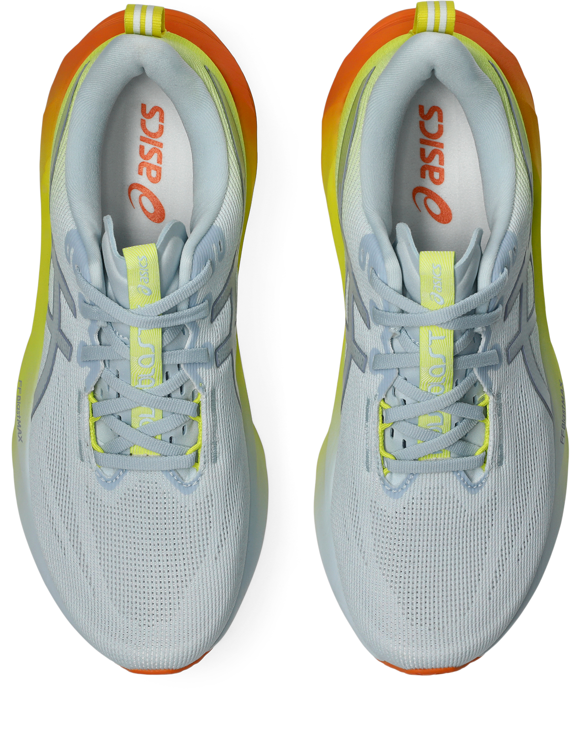 Asics Men's NOVABLAST 5 Running Shoes in Sky/Lemon Spark