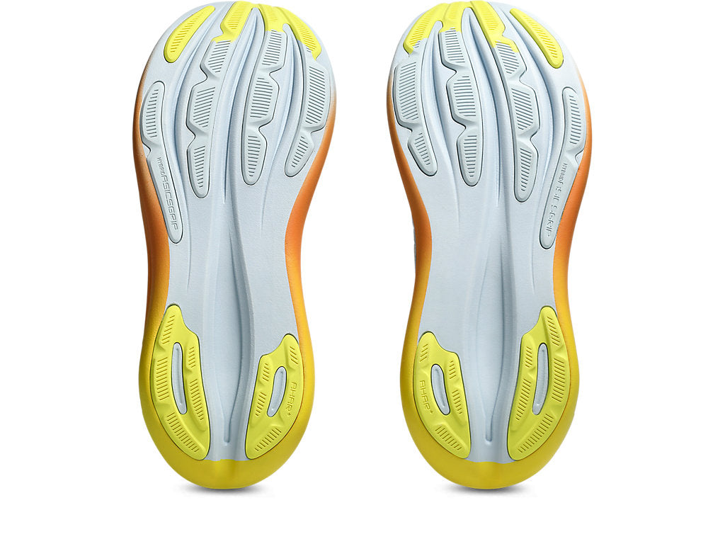 Asics Men's GEL-NIMBUS 28 Running Shoes in Sky/Sun Peach