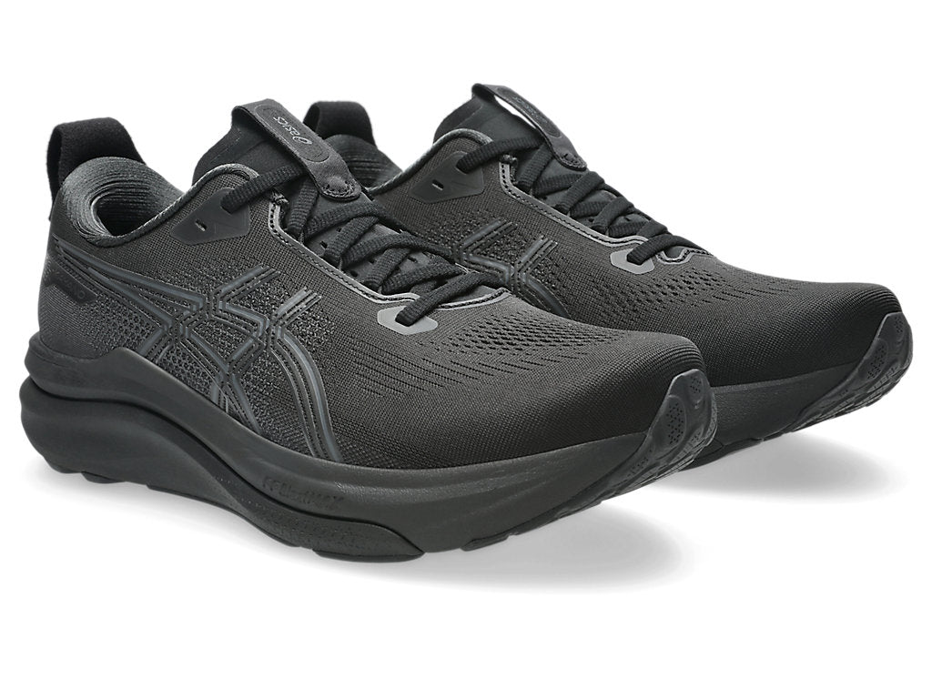 Asics Men's GEL-KAYANO 33 Wide (2E) Running Shoes in Black/Black