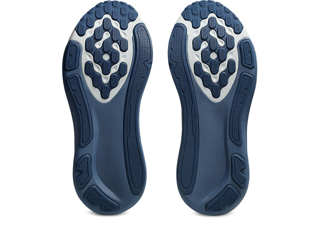Asics Men's GEL-KAYANO 33 Wide (2E) Running Shoes in Piedmont Grey/Midnight