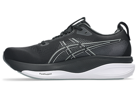 Asics Men's GEL-KAYANO 33 Extra wide (4E) Running Shoes in Black/White