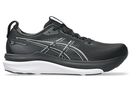 Asics Men's GEL-KAYANO 33 Extra wide (4E) Running Shoes in Black/White