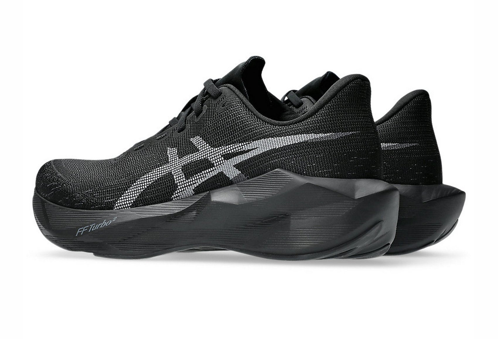 Asics Men's NOVABLAST 6 Wide (2E) Running Shoes in Black/Black