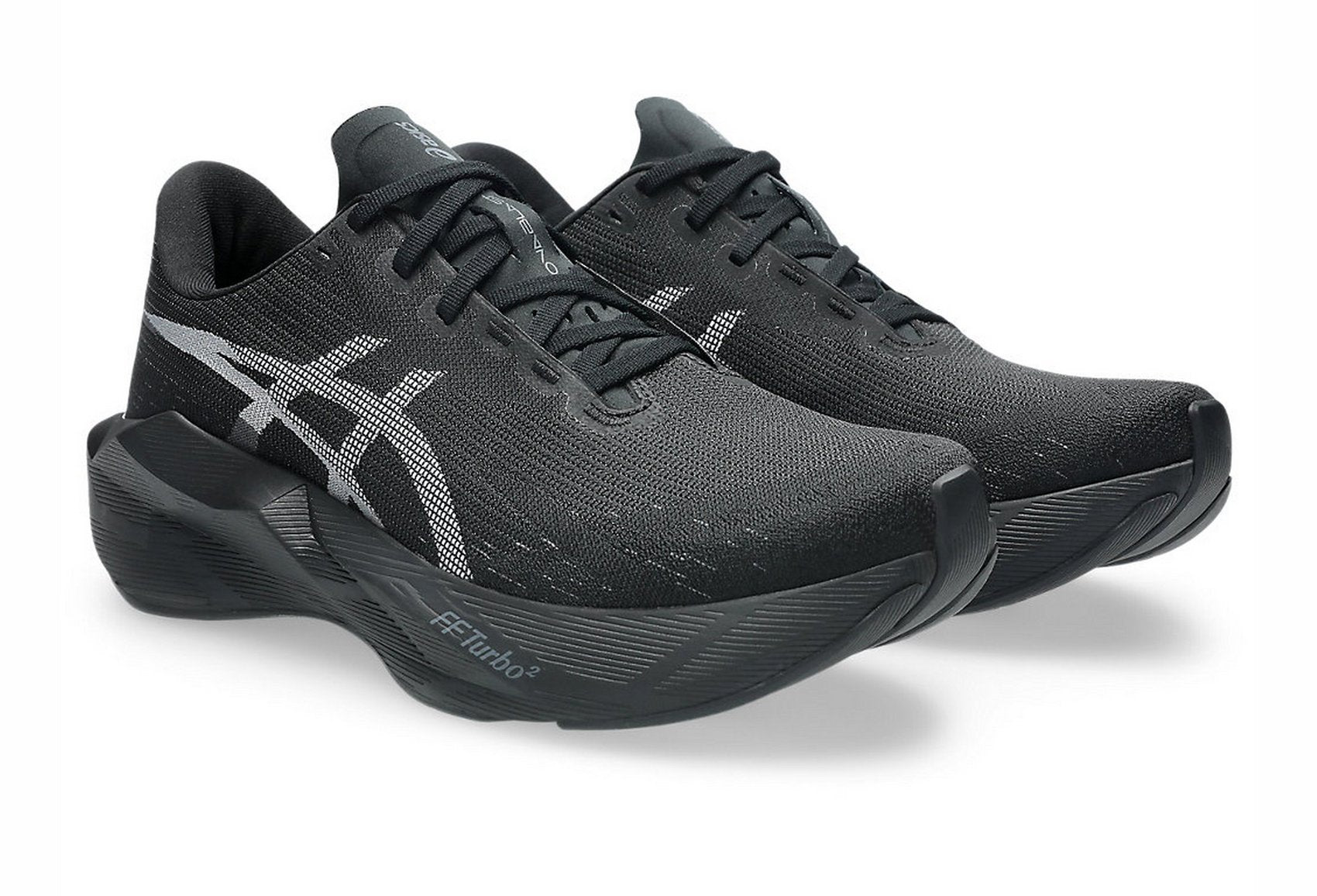 Asics Men's NOVABLAST 6 Wide (2E) Running Shoes in Black/Black