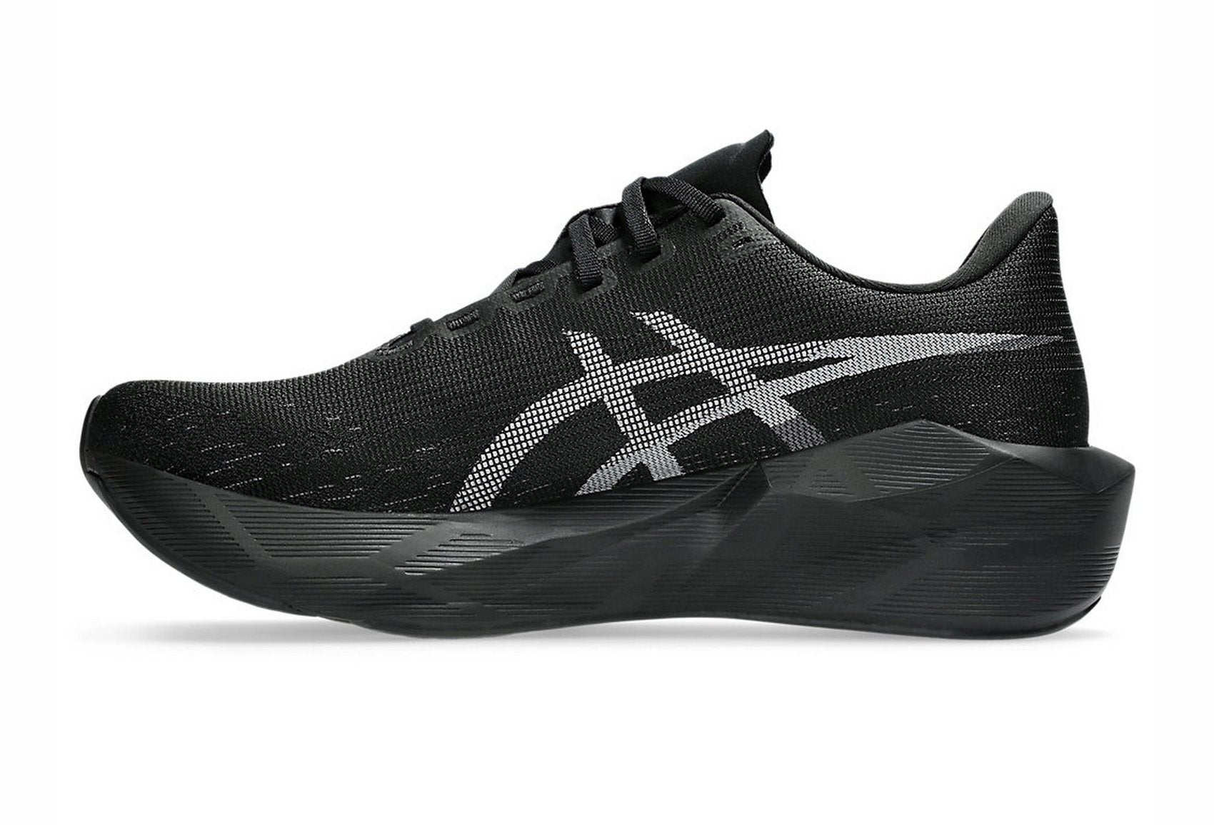 Asics Men's NOVABLAST 6 Wide (2E) Running Shoes in Black/Black
