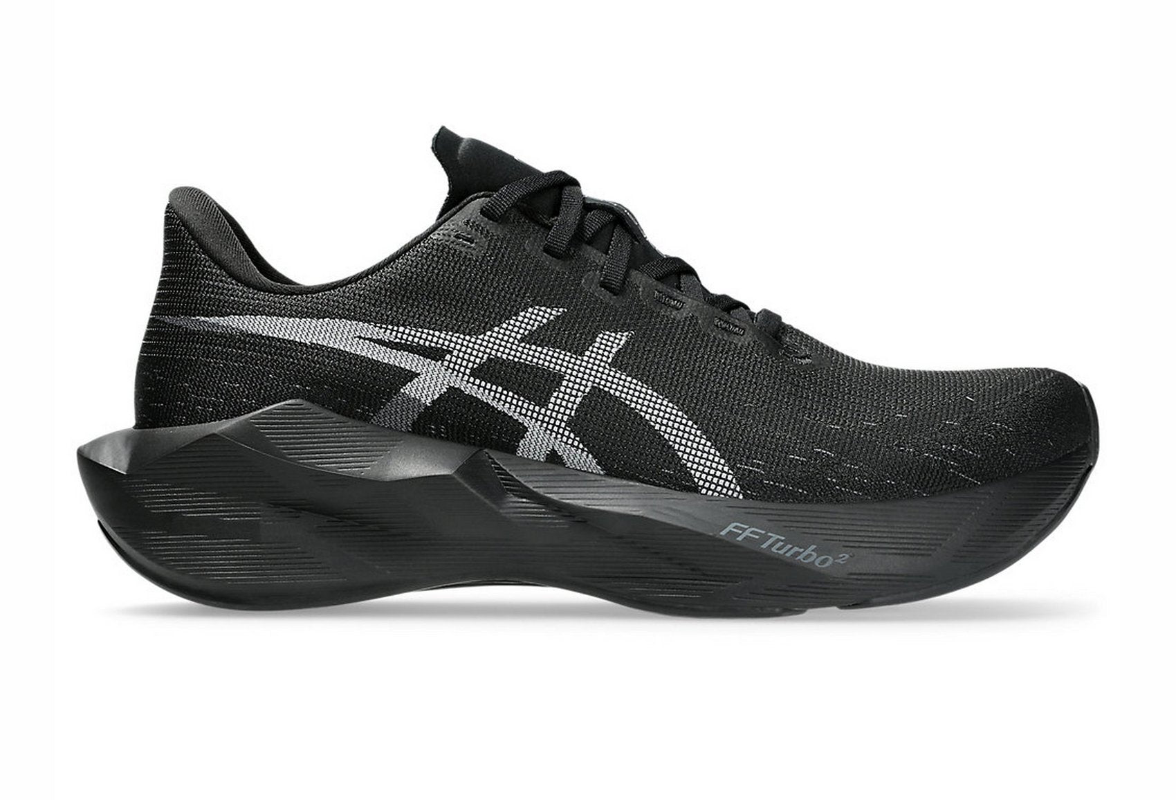 Asics Men's NOVABLAST 6 Wide (2E) Running Shoes in Black/Black