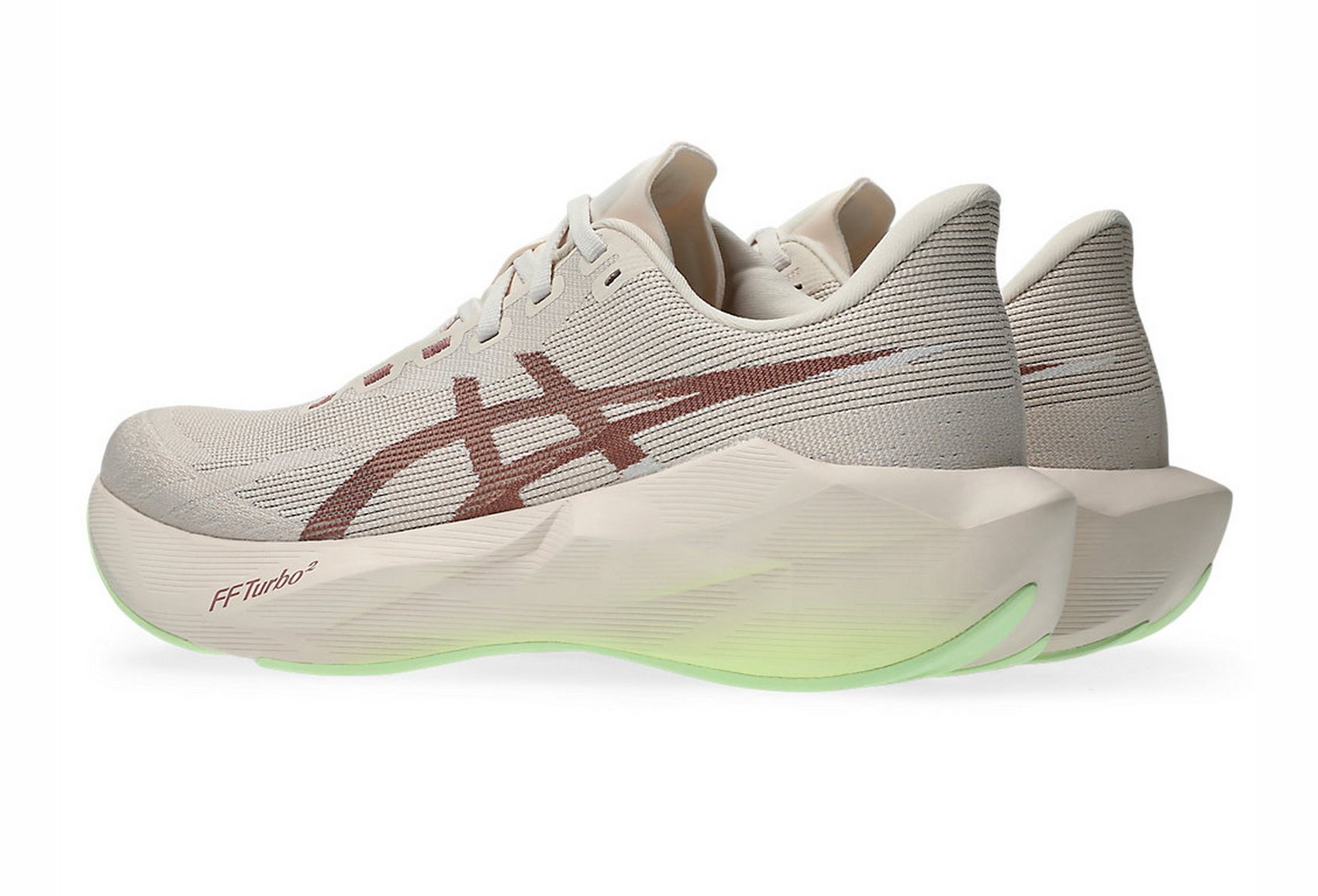 Asics Men's NOVABLAST 6 Wide (2E) Running Shoes in Rose Dust/Illuminate Yellow