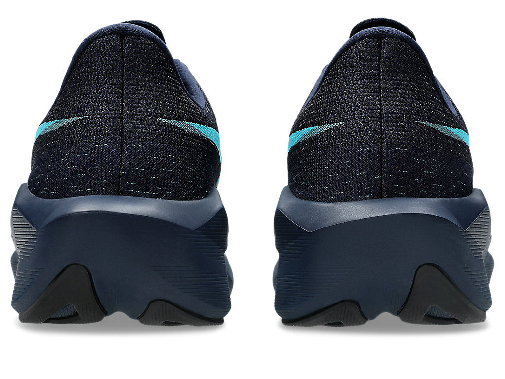 Asics Men's NOVABLAST 6 Running Shoes in Midnight/Energy Aqua