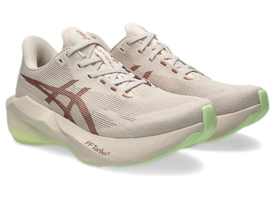 Asics Men's NOVABLAST 6 Running Shoes in Rose Dust/Illuminate Yellow