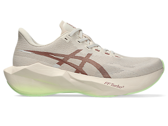 Asics Men's NOVABLAST 6 Running Shoes in Rose Dust/Illuminate Yellow