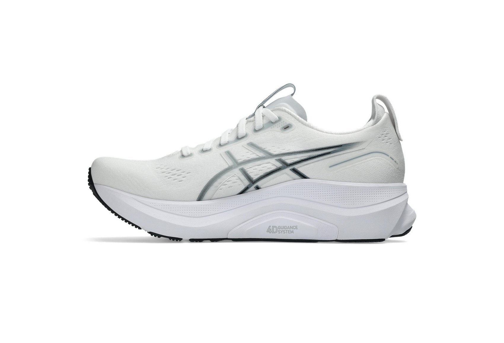 Asics Men's GEL-KAYANO 32 Running Shoes in White/Pure Silver