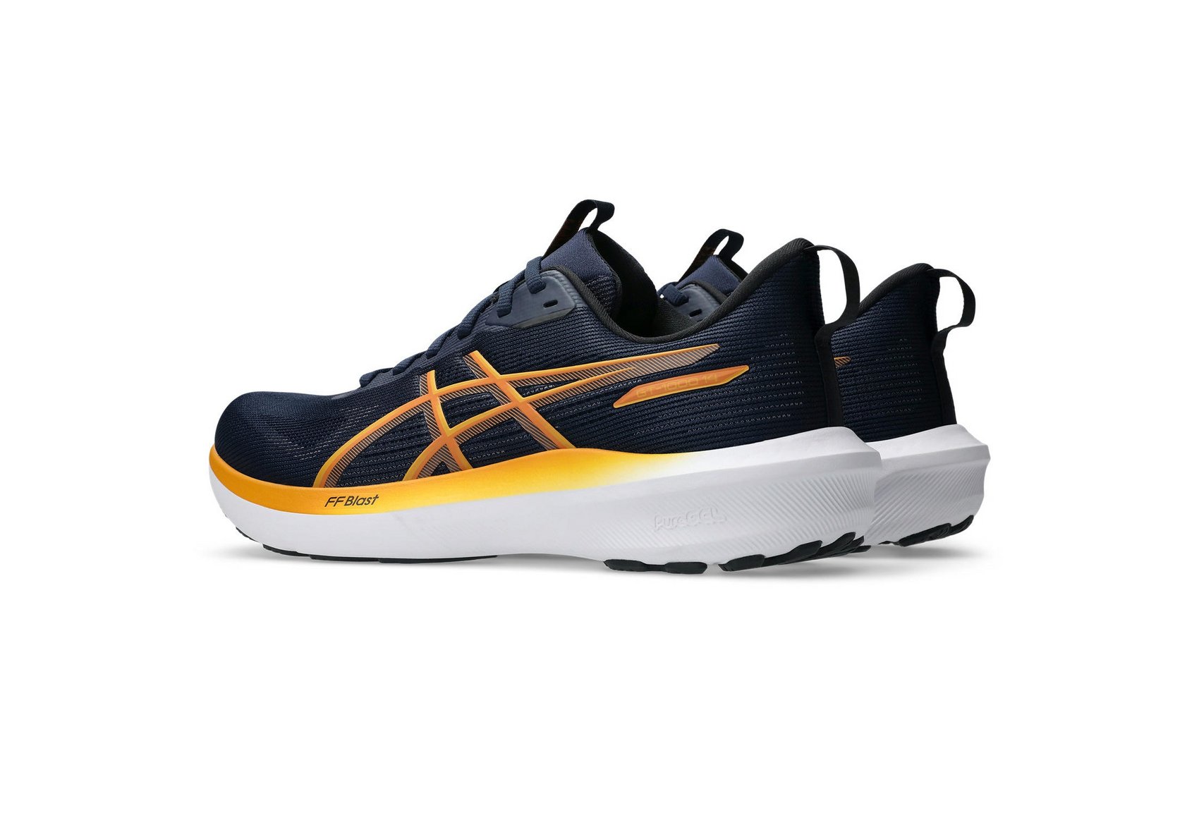 Asics Men's GT-1000 14 Running Shoes in Midnight/Sandstorm