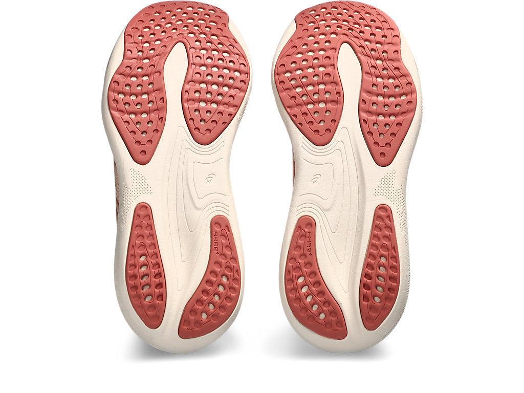 Asics Women's Gel-Nimbus 25 Running Shoes In Pale Apricot/Light Garnet