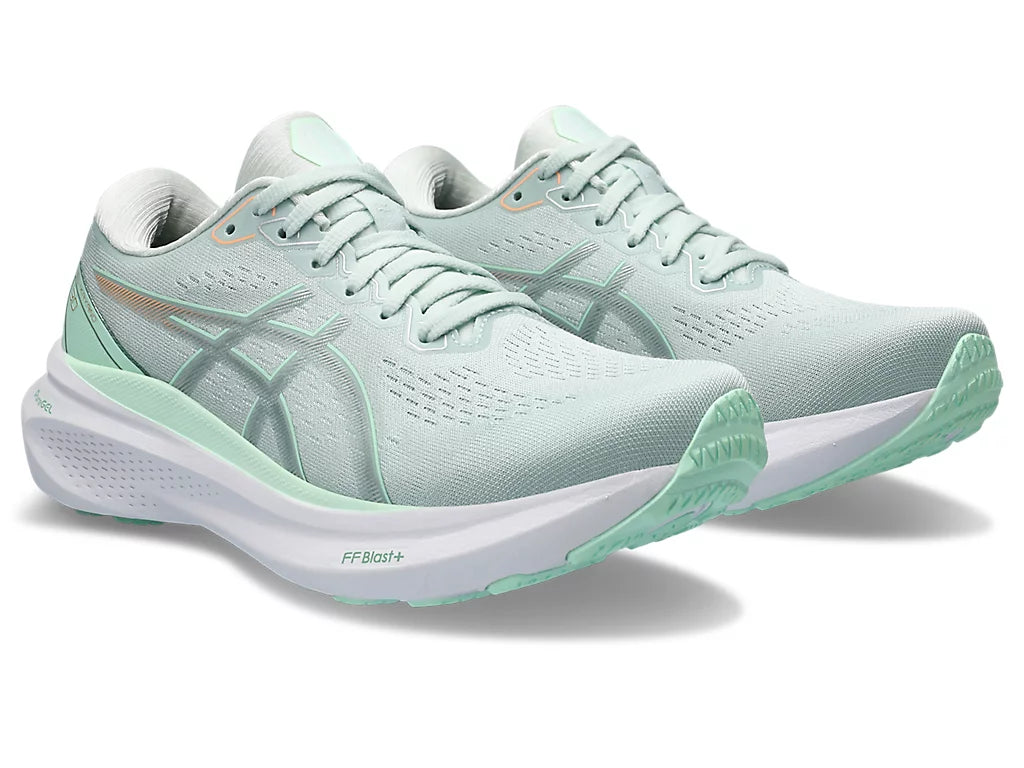 Asics Women's GEL-KAYANO 30 Running Shoes in Pale Mint/Mint Tint