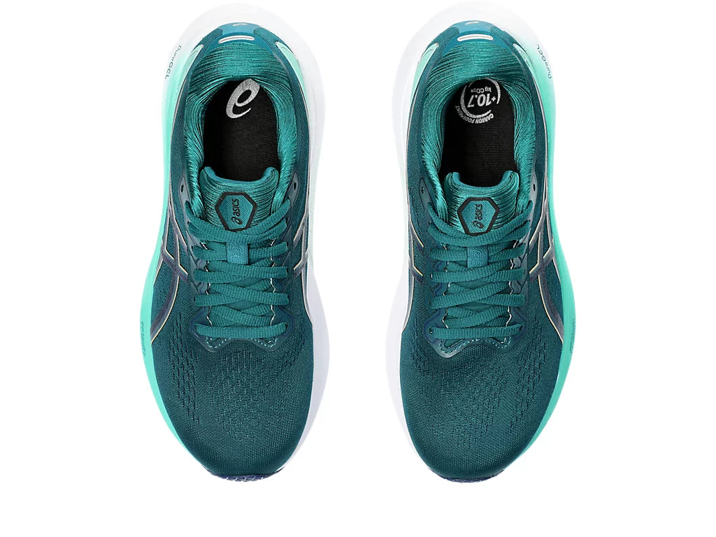 Asics Women's GEL-KAYANO 30 Running Shoes in Rich Teal/Blue Expanse