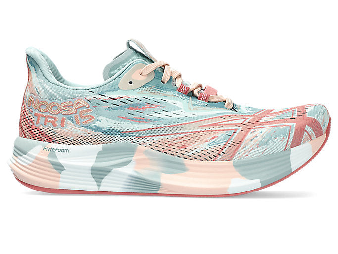 Asics Women's NOOSA TRI 15 Running Shoes in Restful Teal/Hot Pink