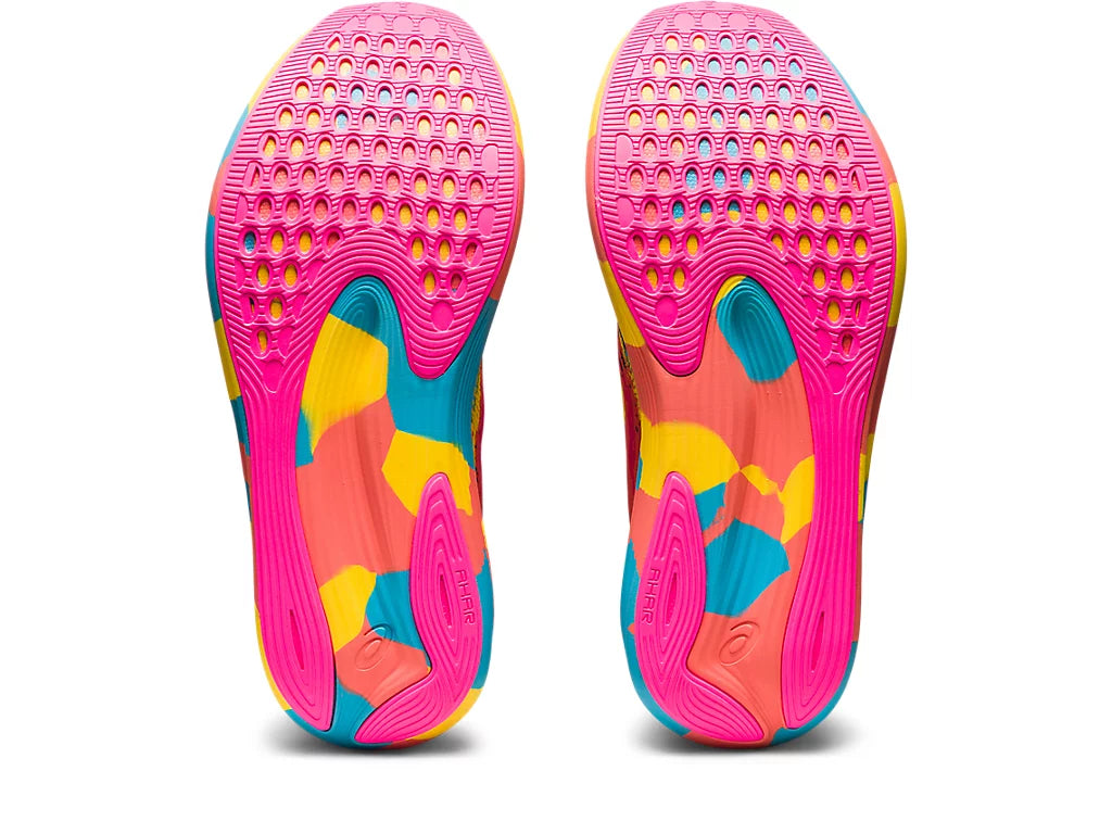 Asics Women's NOOSA TRI 15 Running Shoes in Aquarium/Vibrant Yellow