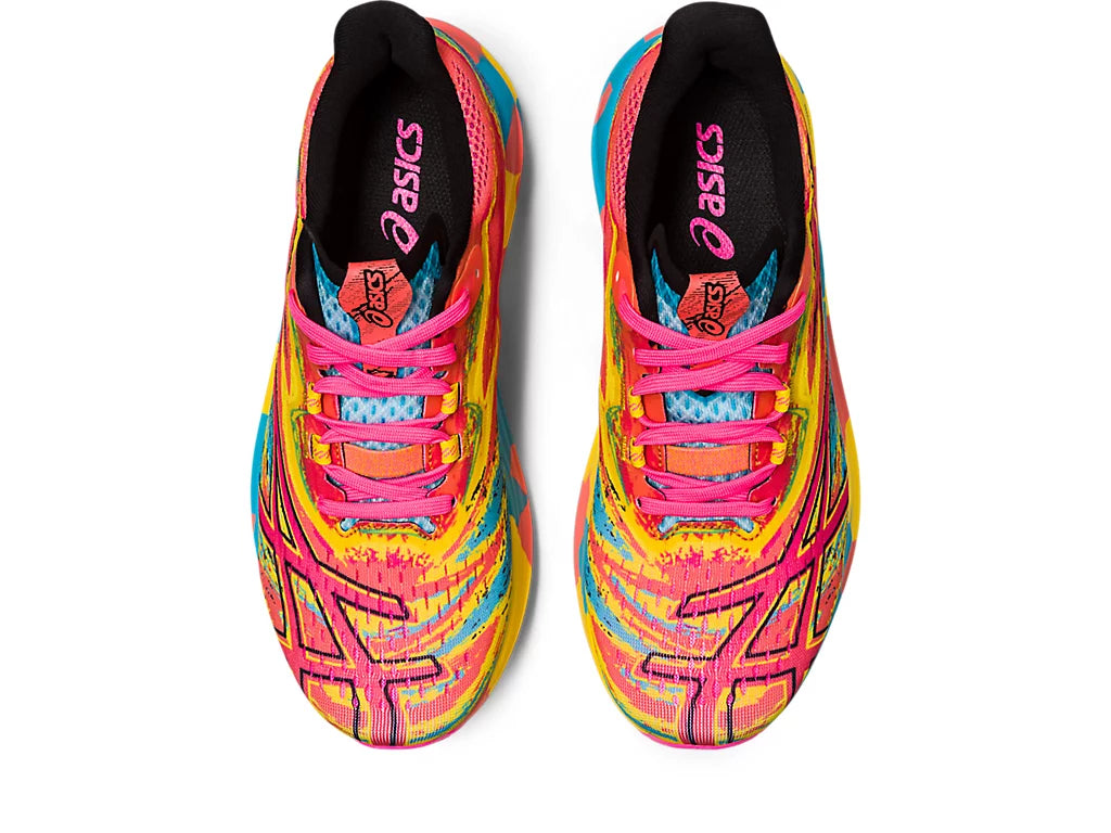 Asics Women's NOOSA TRI 15 Running Shoes in Aquarium/Vibrant Yellow