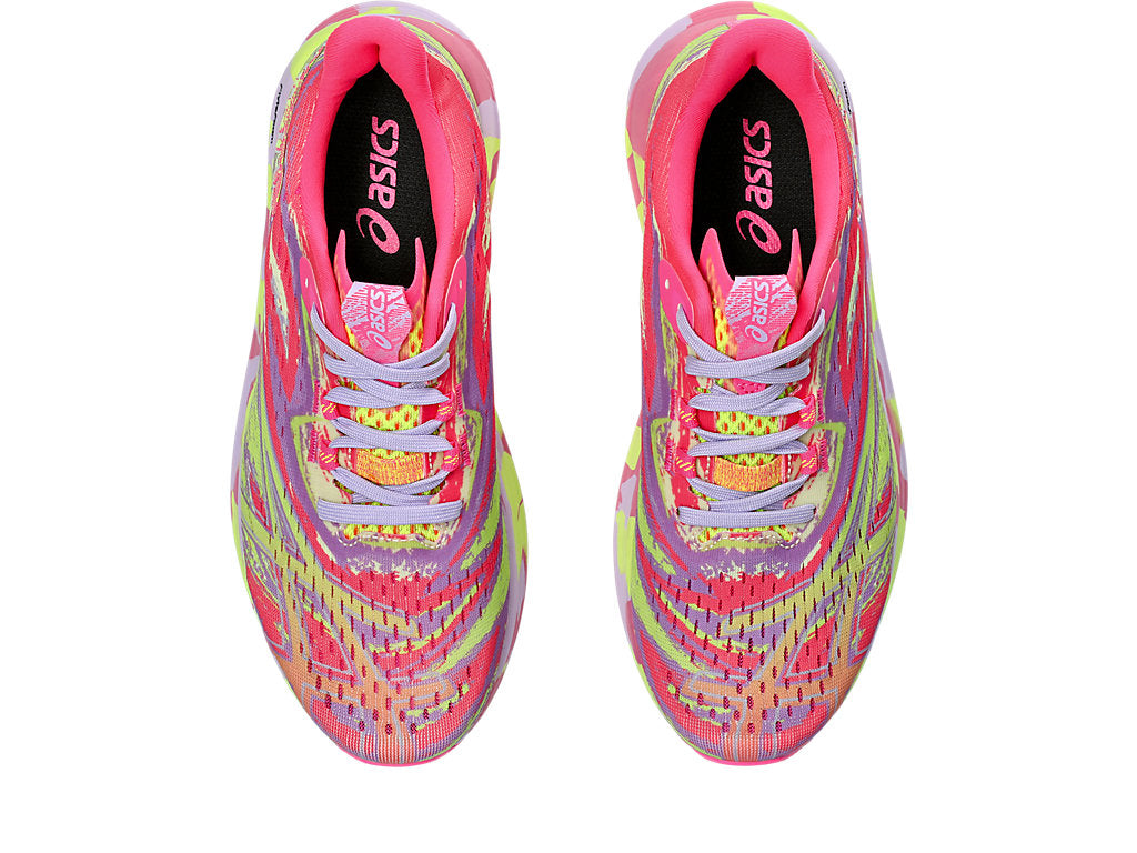 Asics Women's NOOSA TRI 15 Running Shoes in Hot Pink/Safety Yellow