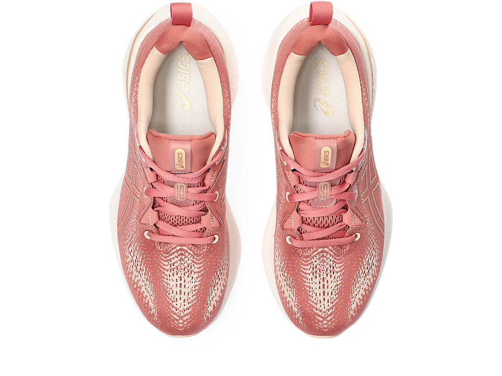 Asics Women's GEL-CUMULUS 25 Running Shoes in Light Garnet/Pale Apricot